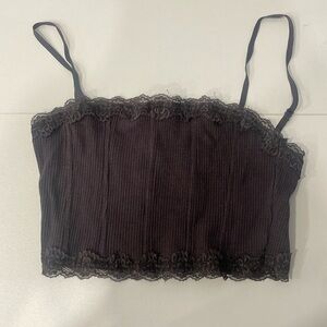stretchy corset tank top
